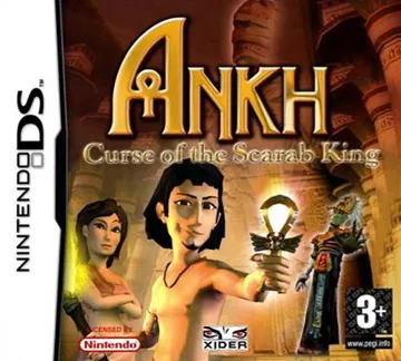 Ankh - Curse of the Scarab King (Europe) (En,Es,It,Nl,Pl,Ru) box cover front